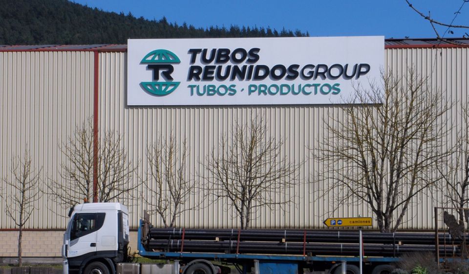 Sede de Tubos Reunidos en Bilbao, una de las empresas industriales históricas del País Vasco, hoy en concurso de acreedores y en el foco del 'caso Leire Díez'.